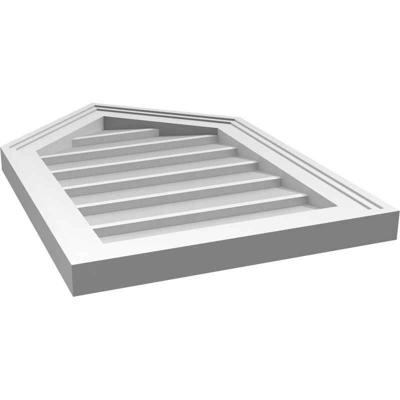 Ventilateur à pignon en uréthane non-fonctionnel Signature, H 24 po x l 16 po x P 1,5 po