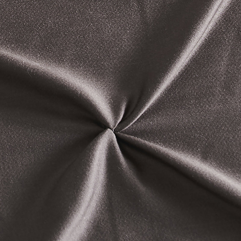 Ted Baker Cotton-TENCEL Pintuck Duvet Set, King, Chocolate, Queen, Brown