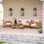 Milana Outdoor 4 - Piece Conversation Set-1787069046