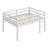Wood Loft Bed With Ladder-1263386806