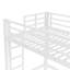 Lit mezzanine en métal avec échelles doubles et garde-corps, simple TG, noir-538982463-543058244