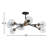 Blevins Glass Semi Flush Mount-194673020-169293194