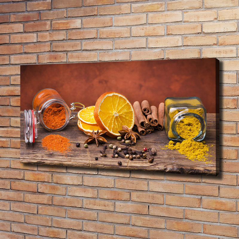 Mix Of Spices - Wrapped Canvas Print