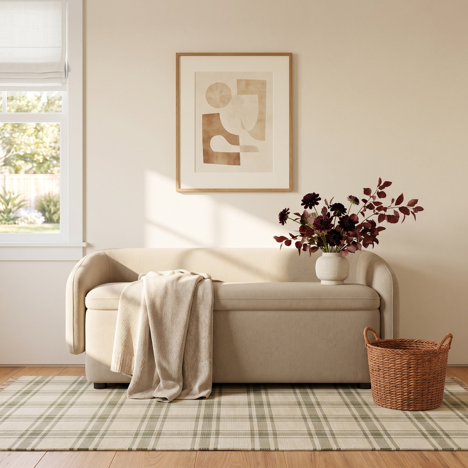 Bredon 58.5 " Bench, Capri Wicker Performance Chenille