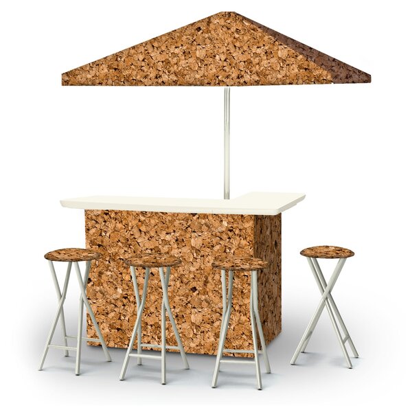 Best of Times Corkboard Bar Set | Wayfair