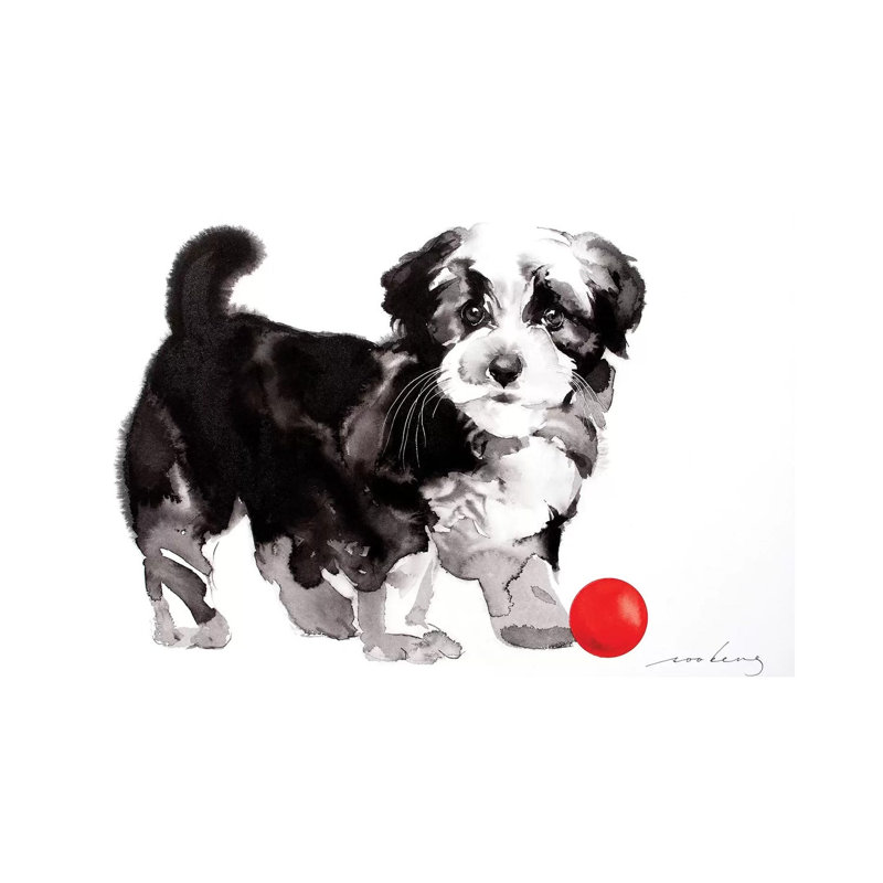 Yang Pup II by Soo Beng Lim - Wrapped Canvas Painting, 101.6 cm H x 66.04 cm W x 1.91 cm D