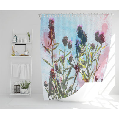 Dimitriyka Polyester Shower Curtain Set