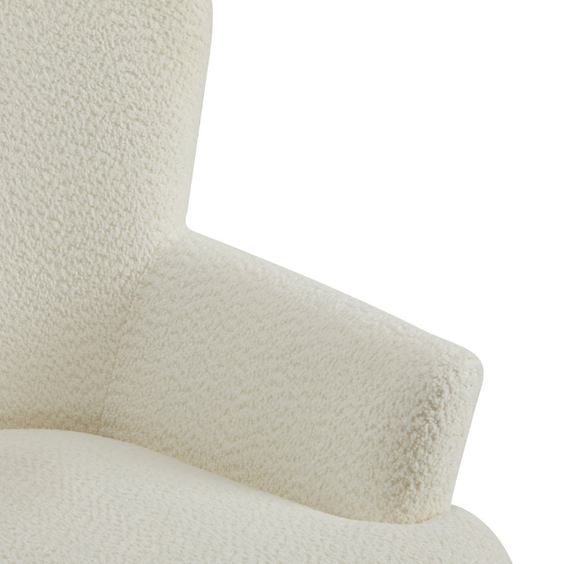 Fauteuil club rembourré Fleckenstein Boucle