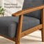 Chaise d'appoint rembourrée Bridgeview-1459021946