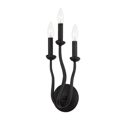 Reign 3 - Light Candle Wall Light