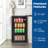 Jeremy Cass LLC 15.75 " W Freestanding 120 Cans (12 oz.) 3.1