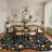 Scalloped Non-Slip Area Rug – Machine Washable