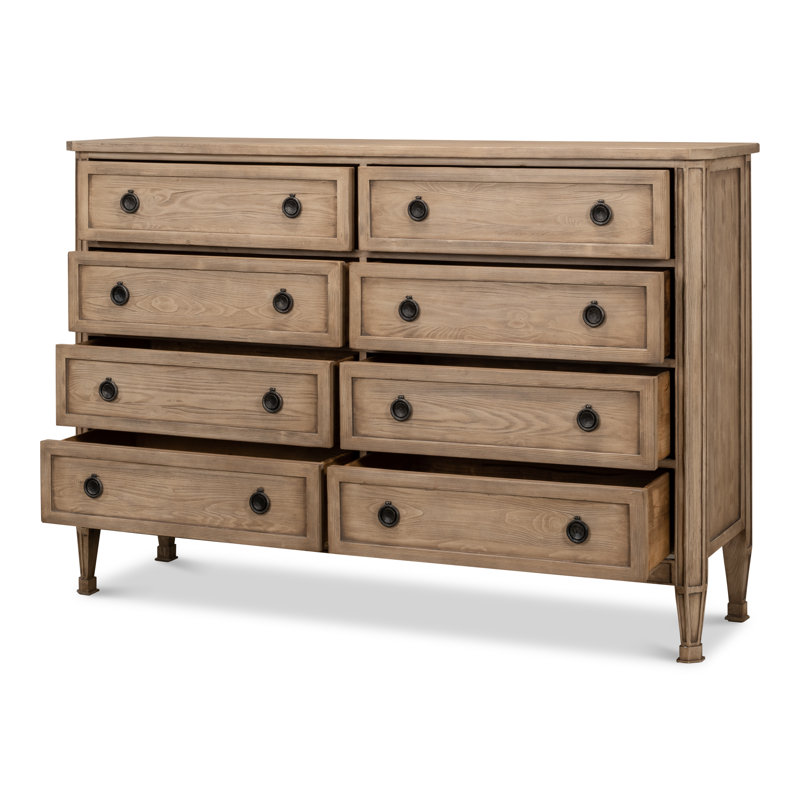 8 - Drawer Solid Wood Dresser