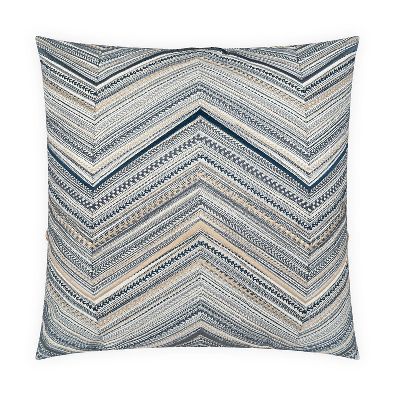 Coussin décoratif Marquise, Indigo, Square 22"
