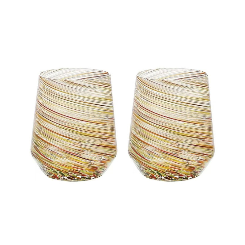 Stellar Stemless Wine Set/2