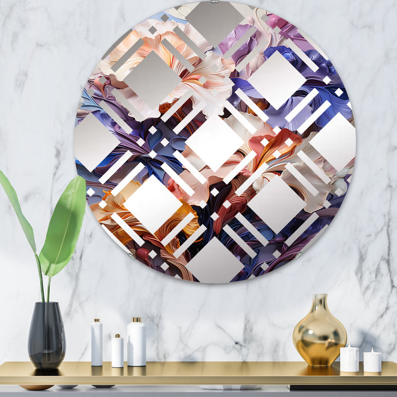 Burlie Circle Mirror, 31.4" x 31.4"