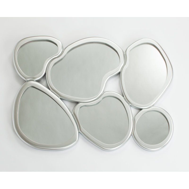 Flat Engineered Wood Wall Mirror