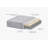 Charcoal Aluminum Outdoor Ottoman;-638128906-638128907