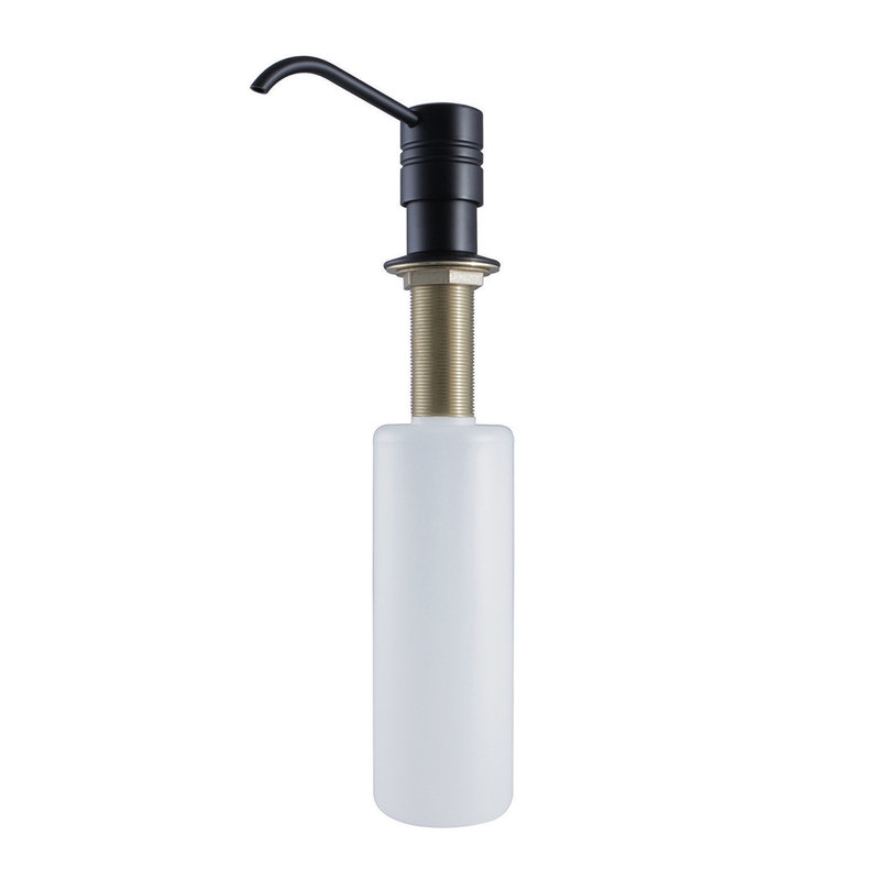 Kingston Brass Milano Kitchen Soap Dispenser, Matte Black