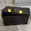 Wham Diy Tough Cart 100L Recycled Plastic Storage Boxes Black