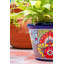 Pot à fleurs en céramique Talavera