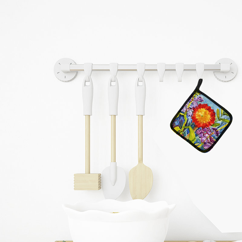 Cuisinier poignée east urban home fleur-tournesol