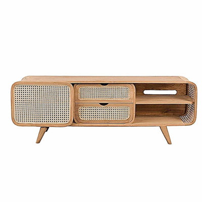 59x15x20" Teak Cabinet