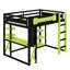 Lit mezzanine complet avec bureau, tablettes-1731659323