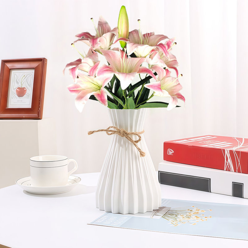 Bouquet de fleurs de lis artificiel en vrac