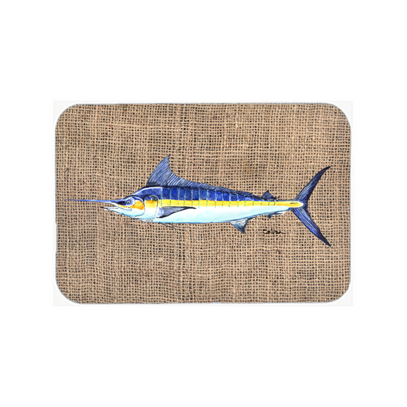 Breakwater Bay Daleyza Fish Glass Cutting Board