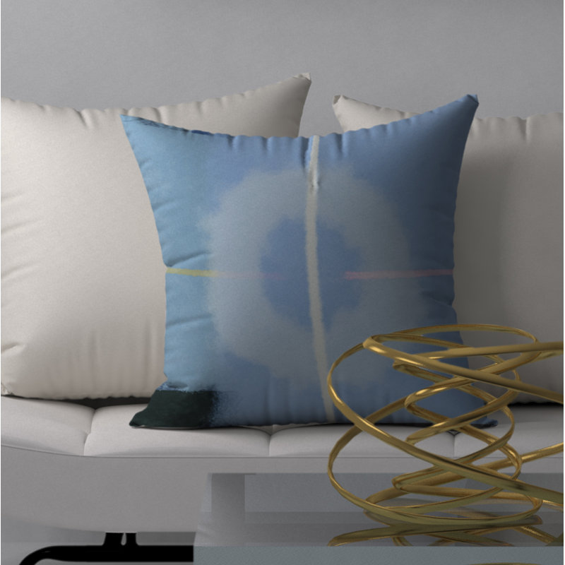Reversible Throw Pillow, 24" x 24"