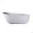67-Inch Solid Surface Soaking Bathtub With Overflow For Bathroom