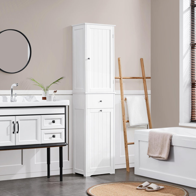 Georgiev 45cm W x 180cm H x 30cm D Linen Cabinet