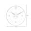 Horloges murales noires rondes-693182988