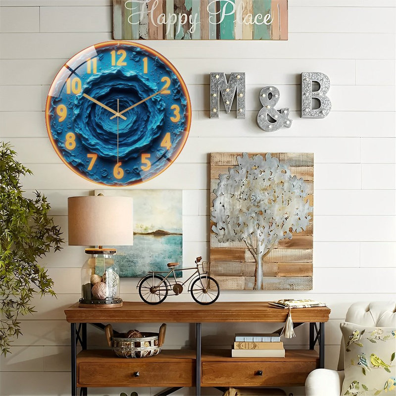 Horloge murale 12 po