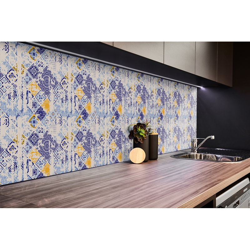 Wall Tiles Tile Peel and Stick Self Adhesive Vinyl Splashback Sticker Wall Stickers 39,37x19,68 Inch