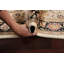 Tapis oriental à motif floral et teinture végétale Tabriz noué à la main 4 x 6
