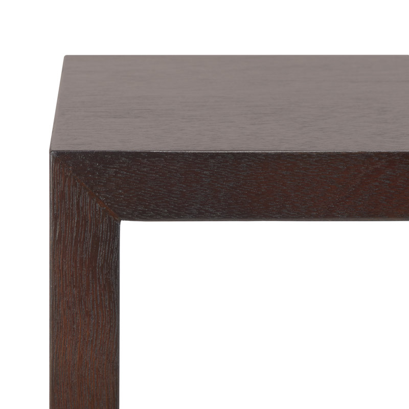 32" Console Table, Dark Oak