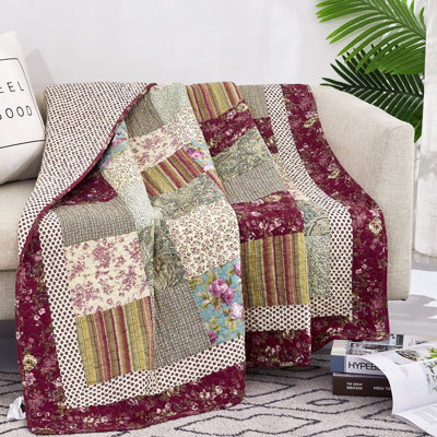 Quilted Throw Blanket