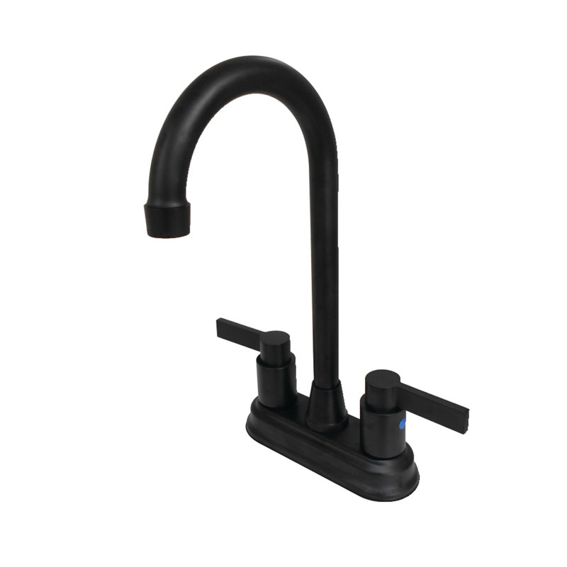 Robinet de bar Kingston, Noir mat