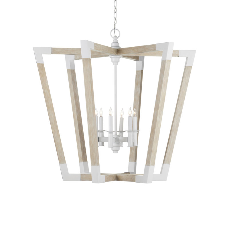 Lustre géométrique à 6 lumières Bastian