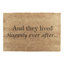 Avanna Non-Slip No Pattern Doormat