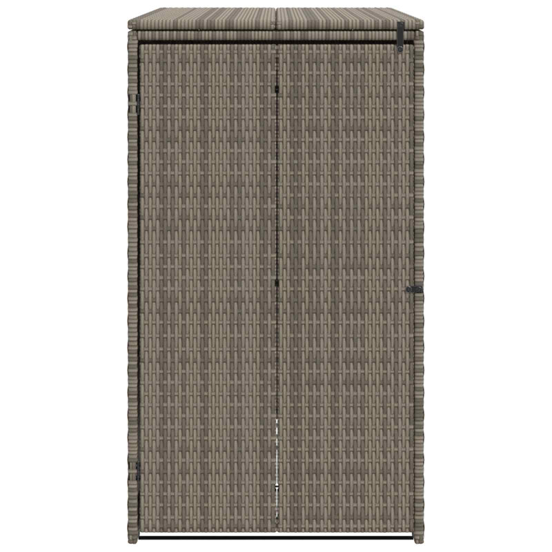 Polyethylene Single Bin Store, Grey