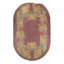 One-of-a-Kind Oval 3'1" x 4'11" Hand Knotted Area Rug