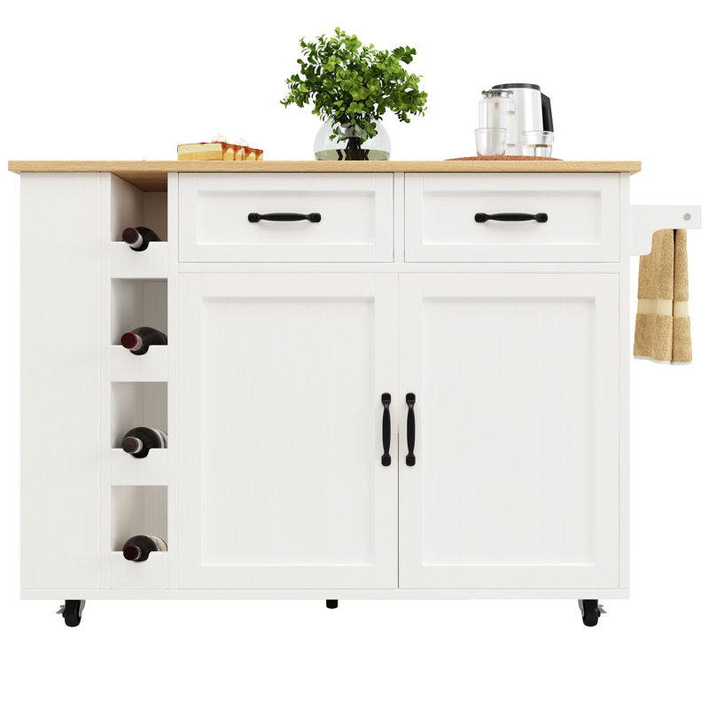 Wood Kitchen Island