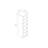 Modern White Wardrobe with Numerous Shelves, 17.7 x 82.7 x 20.5 inches | 100% Melamine Coated Particle Board, Thickness: 0.7 inches | Stylish & Functional Storage Solution for Any Bedroom or Closet-1756449701