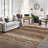 Vintage Floral Area Rug 5x7 Washable Living Room Rug Boho Distressed Non Slip Floor Cover Non-Shedding Carpet for Bedroom Dining Room Nursery Office-685642760-685642759