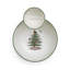 Christmas Tree TIERED CHIP AND DIP 10"