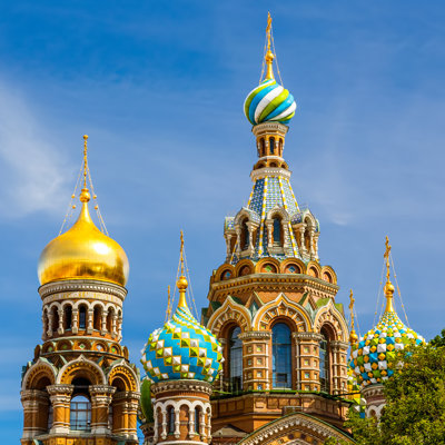 Church Of The Savior On Spilled Blood by Sborisov - Wrapped Canvas Print