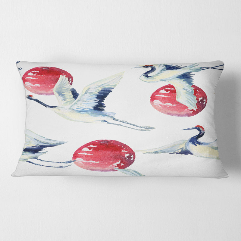 Housse de coussin rectangulaire Asian Insert